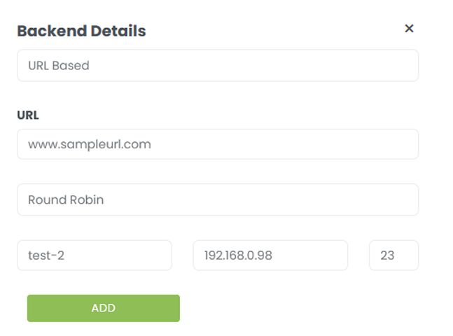 Add Additional Backend Server