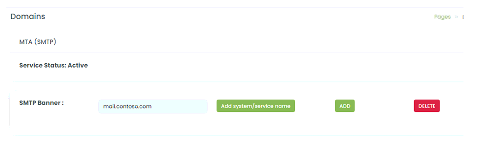 SMTP Banner